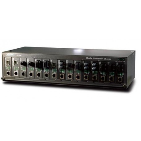 PLANET MC-1500 convertitore multimediale di rete Nero (MC-1500)