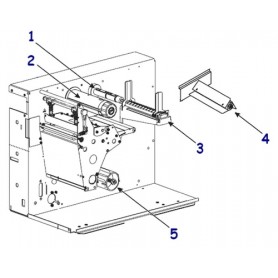 Zebra 140 Kit Media Supply Hanger (G48153-4M)