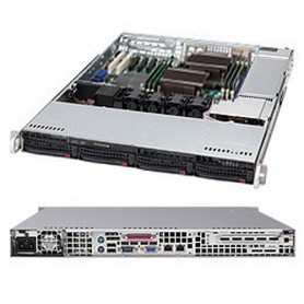 Supermicro SuperChassis 815TQ-600CB Supporto Nero 600 W (CSE-815TQ-600CB)