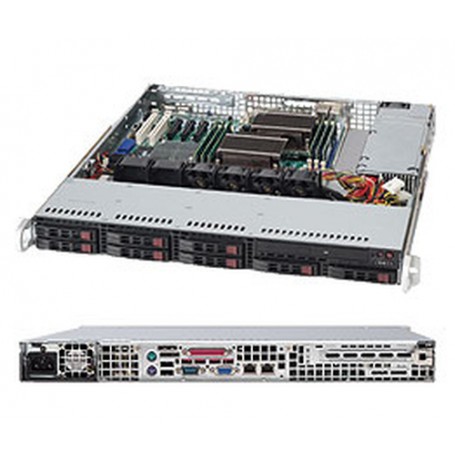 Supermicro SuperChassis 113MTQ-600CB Supporto Nero 600 W (CSE-113MTQ-600CB)