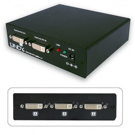Lindy 38104 ripartitore video DVI 4x DVI-I (38104)