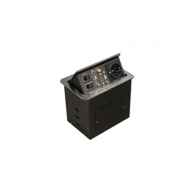 Equip 333341 hub di interfaccia Nero (333341)