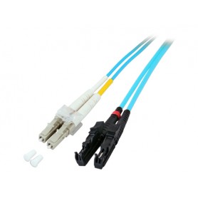 Alcasa E2000/LC, 10m cavo a fibre ottiche E-2000 OM4 Blu (LW-810EL4)