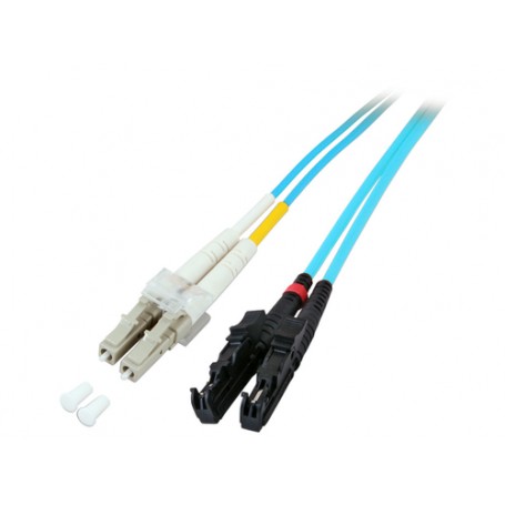 Alcasa E2000/LC, 10m cavo a fibre ottiche E-2000 OM4 Blu (LW-810EL4)