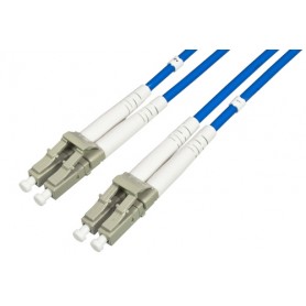 Alcasa LW-P8503 cavo a fibre ottiche 50 m LC OM3 Blu (LW-P8503)