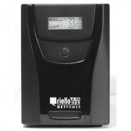 Riello NPW 1000 gruppo di continuità (UPS) A linea interattiva 1 kVA 600 W 6 presa(e) AC (NPW 1000)