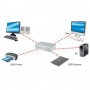 Lindy 39332 switch per keyboard-video-mouse (kvm) Bianco (39332)