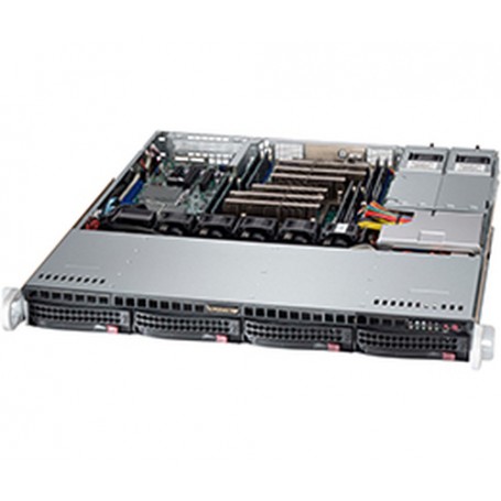 Supermicro SC813MFTQ-R400CB Supporto Nero 400 W (CSE-813MFTQ-R400CB)