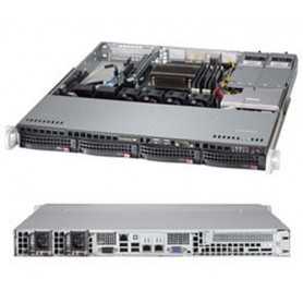Supermicro SuperServer 5018D-MTRF Intel® C224 LGA 1150 (Presa H3) Rack (1U) Grigio (SYS-5018D-MTRF)