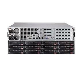 Supermicro CSE-847A-R1K28WB computer case Supporto Nero 1280 W (CSE-847A-R1K28WB)