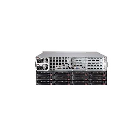 Supermicro CSE-847A-R1K28WB computer case Supporto Nero 1280 W (CSE-847A-R1K28WB)
