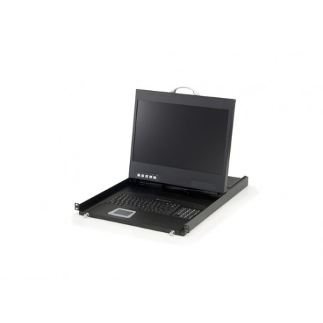 LevelOne KVM-8901DE console a rack 48,3 cm (19") 1440 x 900 Pixel Nero (KVM-8901DE)