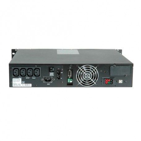 ROLINE ProSecure III 1500 RM2U - Online UPS, 19" Rack Version, black (19.40.1070)