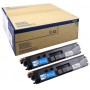 Brother TN-329CTWIN cartuccia toner 2 pz Originale Ciano (TN-329CTWIN)