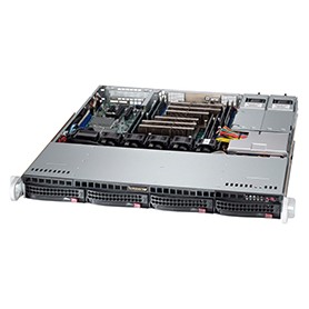Supermicro SuperChassis 813MFTQ-R606CB Supporto Nero, Grigio 600 W (CSE-813MFTQ-R606CB)