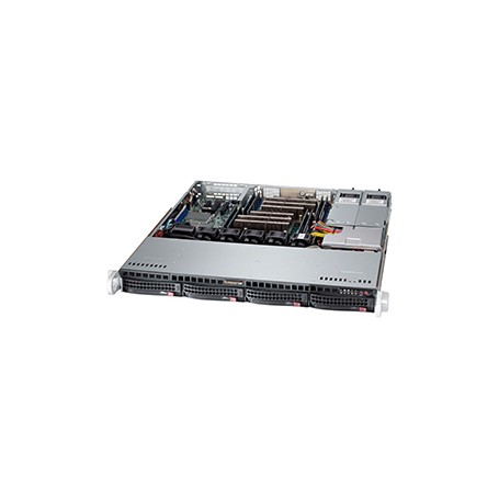 Supermicro SuperChassis 813MFTQ-R606CB Supporto Nero, Grigio 600 W (CSE-813MFTQ-R606CB)