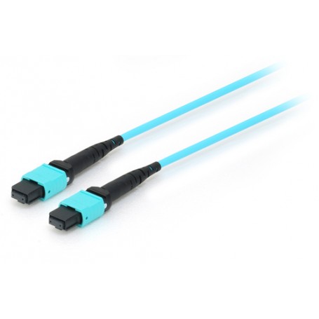 Equip 25555407 cavo a fibre ottiche 7 m MTP OM4 Ciano (25555407)