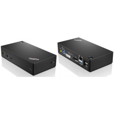 Lenovo ThinkPad USB 3.0 Pro Dock Cablato USB 3.2 Gen 1 (3.1 Gen 1) Type-A Nero (40A70045EU)