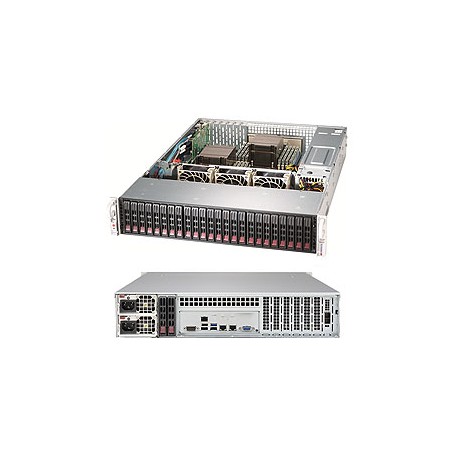 Supermicro 2028R-ACR24L Intel® C612 LGA 2011 (Socket R) Armadio (2U) Nero (SSG-2028R-ACR24L)