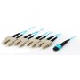 Equip 25557807 cavo a fibre ottiche 20 m MTP 4x SC OM4 Ciano (25557807)