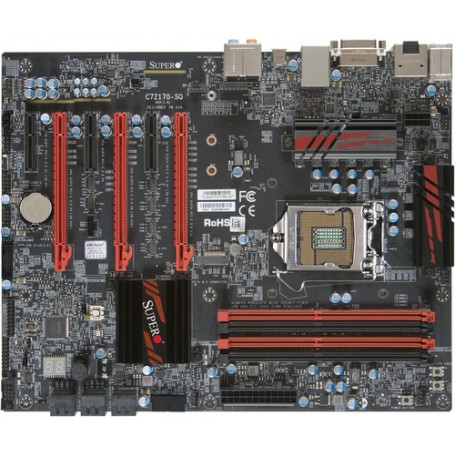 Supermicro C7Z170-SQ Intel® Z170 LGA 1151 (Presa H4) ATX (MBD-C7Z170-SQ-O)