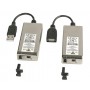 Lindy 42702 moltiplicatore di rete Ricevitore e trasmettitore di rete Grigio (42702)