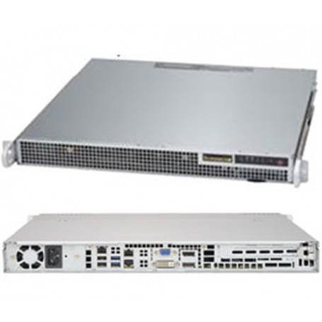 Supermicro 1019S-M2 LGA 1150 (Presa H3) Rack (1U) Grigio (SYS-1019S-M2)