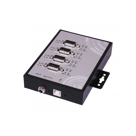 EXSYS EX-1344HMV hub di interfaccia USB 2.0 Type-B Metallico (EX-1344HMV)
