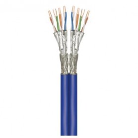 Goobay 91897 cavo di rete Blu 500 m Cat7a+ S/FTP (S-STP) (91897)