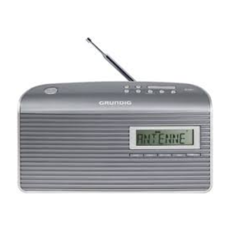 Grundig Music GS 7000 DAB+ Portatile Analogico e digitale Grigio, Argento (GRR3200)
