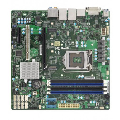 Supermicro X11SAE-M Intel® C236 LGA 1151 (Presa H4) micro ATX (MBD-X11SAE-M-O)