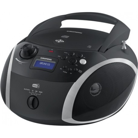 Grundig GRB 4000 BT Digitale 3 W Nero, Argento (GPR1130)