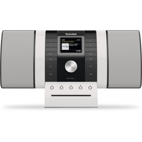 TechniSat MULTYRADIO 4.0 Internet Analogico e digitale Nero, Bianco (0001/3920)