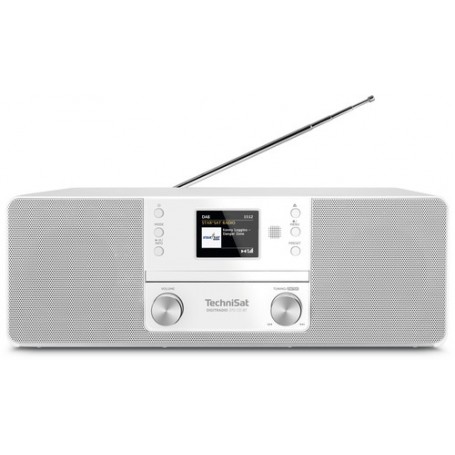TechniSat 370 CD BT Personale Analogico e digitale Bianco (0001/3948)