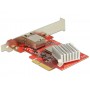 DeLOCK 89456 scheda di rete e adattatore Interno Ethernet 10000 Mbit/s (89456)