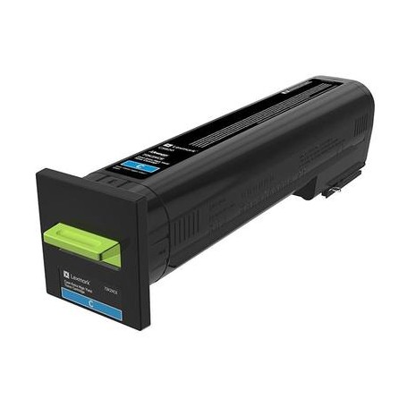 Lexmark 72K2XCE cartuccia toner 1 pz Originale Ciano (72K2XCE)