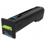 Lexmark 72K2XCE cartuccia toner 1 pz Originale Ciano (72K2XCE)