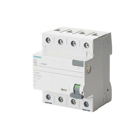Siemens 5SV3446-6 interruttore automatico Dispositivo a corrente residua A-type 4 (5SV3446-6)