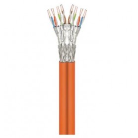 Goobay 91892 cavo di rete Arancione 500 m Cat7a S/FTP (S-STP) (91892)