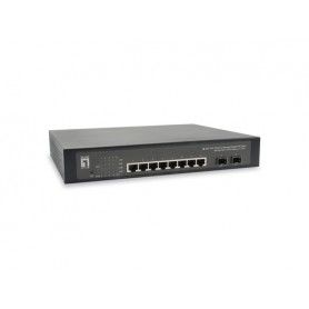 LevelOne GEP-1070 switch di rete Gestito L2 Gigabit Ethernet (10/100/1000) Supporto Power over Ethernet (PoE) 19U Ner (GEP-1070)