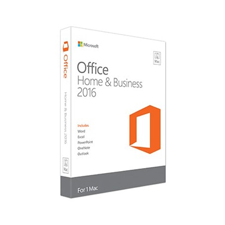 Microsoft Office Mac Home & Business 2016, EN 1 licenza/e Inglese (W6F-00952)