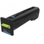Lexmark 24B6508 cartuccia toner 1 pz Originale Ciano (24B6508)