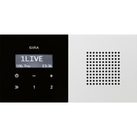 GIRA 2280 112 Personale Analogico Nero (2280112)