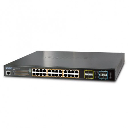 PLANET SGS-5220-24P2X switch di rete Gestito L2+/L3 Gigabit Ethernet (10/100/1000) Supporto Power over Ethernet (SGS-5220-24P2X)