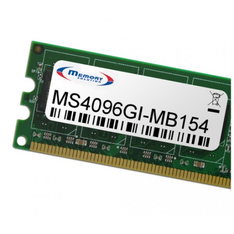 Memory Solution MS4096GI-MB154 memoria 4 GB (MS4096GI-MB154)
