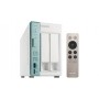QNAP TS-251A NAS Tower Collegamento ethernet LAN Verde, Bianco N3060 (TS-251A-2G)