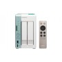 QNAP TS-251A NAS Tower Collegamento ethernet LAN Verde, Bianco N3060 (TS-251A-2G)