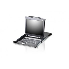 Aten CL5708M switch per keyboard-video-mouse (kvm) Montaggio rack Nero (CL5708M-ATA-2XK06GG)