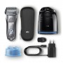 Braun Series 7 7898cc Wet&Dry Rasoio Trimmer Argento (81580078)