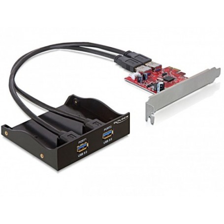 DeLOCK 61775 scheda di interfaccia e adattatore USB 3.2 Gen 1 (3.1 Gen 1) (61775)